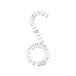 Etiquette de note de clavier de piano d�tachable, 88 touches guide de notes de piano et guide de touches ...