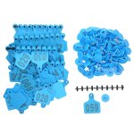étiquette en plastique numéro 001 à 100, étiquette auriculaire pour animaux de bétail, pour marquer le ... étiquette en plastique numéro 001 à 100, étiquette auriculaire pour animaux de bétail, pour marquer le ...