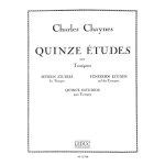 Charles chaynes : etudes(15) - recueil trompette 9790046227585 al22758
