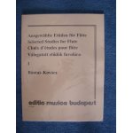 Choix d'�tudes pour fl�te