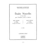 Alphonse : etudes nouvelles 1 - recueil trompette 9790046165948 al16594