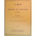 Etudes et sonates hautbois volume 1 : 40 etudes faciles progressives et 6 sonates