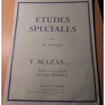 Etudes speciales - op. 36 n1 violon