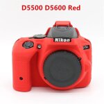 Etui pour appareil photo en caoutchouc de silicone souple pour nikon, housse pour appareil photo reflex ...