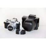 Etui pour appareil photo en cuir pu avec sangle, housse de sac pour appareil photo, olympus em10 mark ... Etui pour appareil photo en cuir pu avec sangle, housse de sac pour appareil photo, olympus em10 mark ...