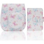 Etui pour appareil photo instantan compatible avec fujifilm instax mini 11 / 9 / 8 / 8 + sac en cuir ...