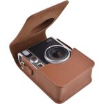 Etui pour appareil photo mini evo, housse de protection en cuir pu vintage pour appareil photo instantan� ...