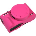 Etui pour appareil photo num�rique canon powershot g7 x mark iii, coque de protection en silicone souple ...