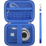 Etui pour appareil photo num�rique kodak pixpro fz45 fz55, bleu, etui rigide