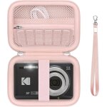 Etui pour appareil photo num�rique kodak pixpro fz45 fz55, rose, etui rigide