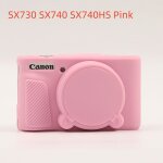 Etui pour appareil photo numrique sx740 hs, housse en silicone pour canon g7x mark ii iii g7x2 g7x3 ...