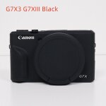 Etui pour appareil photo numrique sx740 hs, housse en silicone pour canon g7x mark ii iii g7x2 g7x3 ...