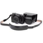 Etui pour appareil photo sony zv - e10 ii, tui de protection en cuir pu pour appareil photo sony alpha ...