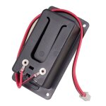 Etui pour batterie 9v, couvercle, fournitures, instrument musical agrable pour guitare electrique, pices ...