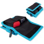 Etui batterie appareil photo - sac rangement pour 4 piles - r�sistant � l`eau, compact, avec poche zip ...