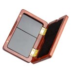 Etui en bois avec etui pour anches de clarinette saxophone / alto soprano, capacité 2pcs (acajou) Etui en bois avec etui pour anches de clarinette saxophone / alto soprano, capacité 2pcs (acajou)