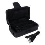 Etui pour clarinette rembourré en mousse résistante a l'eau, sac noir Etui pour clarinette rembourré en mousse résistante a l'eau, sac noir