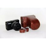 Etui en cuir pour appareil photo portable, sacoche pour canon eos m10 eos m100 eos m200 avec bandoulière ... Etui en cuir pour appareil photo portable, sacoche pour canon eos m10 eos m100 eos m200 avec bandoulière ...