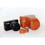 Etui en cuir pour appareil photo portable, sacoche pour canon eos m10 eos m100 eos m200 avec bandoulière ... Etui en cuir pour appareil photo portable, sacoche pour canon eos m10 eos m100 eos m200 avec bandoulière ...