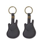 Etui en cuir pour médiators de guitare avec porte - clés pour guitare, sac de plectres pour guitare, ... Etui en cuir pour médiators de guitare avec porte - clés pour guitare, sac de plectres pour guitare, ...