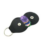 Etui en cuir pu pour plectres de guitare, porte - clé avec 5 médiators de 0. 71mm, conception de pièces ... Etui en cuir pu pour plectres de guitare, porte - clé avec 5 médiators de 0. 71mm, conception de pièces ...