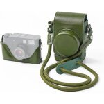 Etui cuir smallrig vert pour fujifilm x half, demi - etui rétro, poche carte, bandoulière tissée - 5220. ... Etui cuir smallrig vert pour fujifilm x half, demi - etui rétro, poche carte, bandoulière tissée - 5220. ...