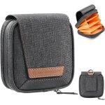 Etui de filtre pour objectif, peut contenir 4 filtres jusqu'a 95 mm, pochette etanche pour filtres ronds ...