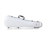 Etuis de forme violon polycarbonat 18 4sur 4 blanc