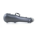Etuis de forme violon polycarbonat 18 4sur 4 gris
