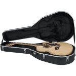 Etui pour guitare acoustique jumbo - gator abs deluxe gcjumbos