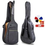 Etui de guitare etanche en tissu oxford 600d de 40 / 41 pouces housse avec bretelles pour le dos sac ...