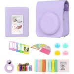 Etui housse de protection kit pour appareil photo compatible avec fujifilm instax mini 12 avec sac � ...