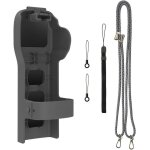 Etui lger pour dji pour osmo pocket 3, protge l'appareil tout en rangeant des accessoires (gris)