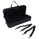 Etui léger pour trompette en nylon, sac de transport avec bandoulière amovible et poignée de transport ... Etui léger pour trompette en nylon, sac de transport avec bandoulière amovible et poignée de transport ...