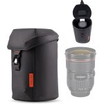 Etui pour objectif m pochette de rangement sac d'appareil photo reflex numrique avec protection rembourre ...