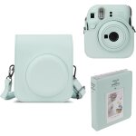 Etui de protection en cuir synth�tique pour appareil photo et album photo de 64 poches, compatible avec ...