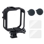 Etui de protection d'�cran pour gopro max 360, bo�tier de protection en film tremp� pour objectif, montage ...