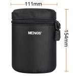 Etui de protection pour objectif d'appareil photo 6 tailles, sacoche rembourrée plus épaisse, support ... Etui de protection pour objectif d'appareil photo 6 tailles, sacoche rembourrée plus épaisse, support ...