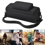 Etui de protection portable en nylon, sac de rangement audio anti - chute avec sangle d'paule rglable, ...