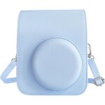 Etui de protection et sac portable pour appareil photo instantan instax mini 12, en cuir synthtique, ...