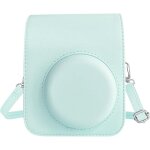 Etui de protection et sac portable pour appareil photo instantan� instax mini 12, en cuir synth�tique, ...