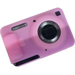 Etui de protection en silicone pour appareil photo kodak pixpro fz55, fz55, rose m�lang�, etui pour appareil ...