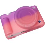 Etui de protection en silicone pour appareil photo sony zv - 1, zv1 avec capuchon d'objectif amovible ...