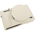 Etui de protection en silicone souple pour appareil photo canon g7 x mark iii, g7x3 avec couvercle d'objectif ...