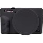 Etui de protection en silicone souple pour appareil photo canon g7 x mark iii, g7x3 avec couvercle d'objectif ...