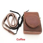 Etui en pu pour appareil photo sony zv - 1f zv1m2 rx100 canon g7 x mark ii g7 x mark iii ricoh gr ii ...