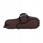 Etui pour saxophone alto, sac de voyage pour instrument a vent, housse de transport epaisse marron
