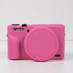 Etui en silicone souple pour appareil photo, housse antichoc avec capuchon de protection d'objectif, ... Etui en silicone souple pour appareil photo, housse antichoc avec capuchon de protection d'objectif, ...