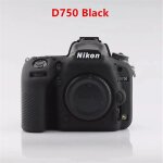 Etui en silicone souple pour appareil photo reflex numrique, housse pour nikon d750, danalys, dplaquing ...