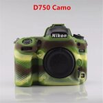 Etui en silicone souple pour appareil photo reflex numrique, housse pour nikon d750, danalys, dplaquing ...